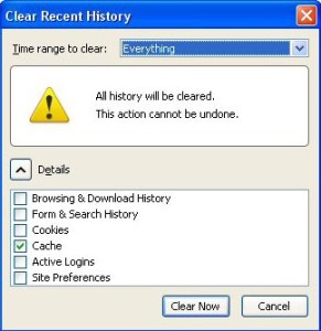 How to remove history in Firefox