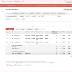 Google Adwords Campaign Page 1