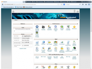 quick installs cpanel