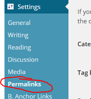 Changing Permalinks in WordPress Properly