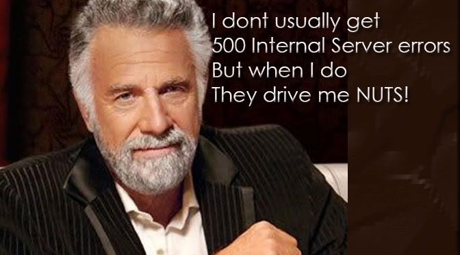 500 Internal Server Errors in WordPress Driving You Nuts?