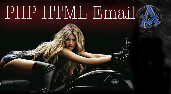 PHP HTML Script For Emails