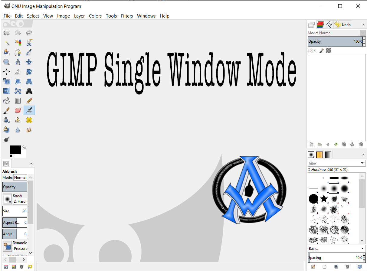 How To Put Gimp Into One Single Window Mode