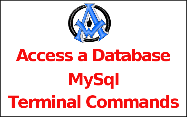 Access a Database MySQL Terminal Command