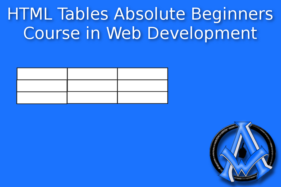 HTML Tables Absolute Beginners Course In Web Development Part #4