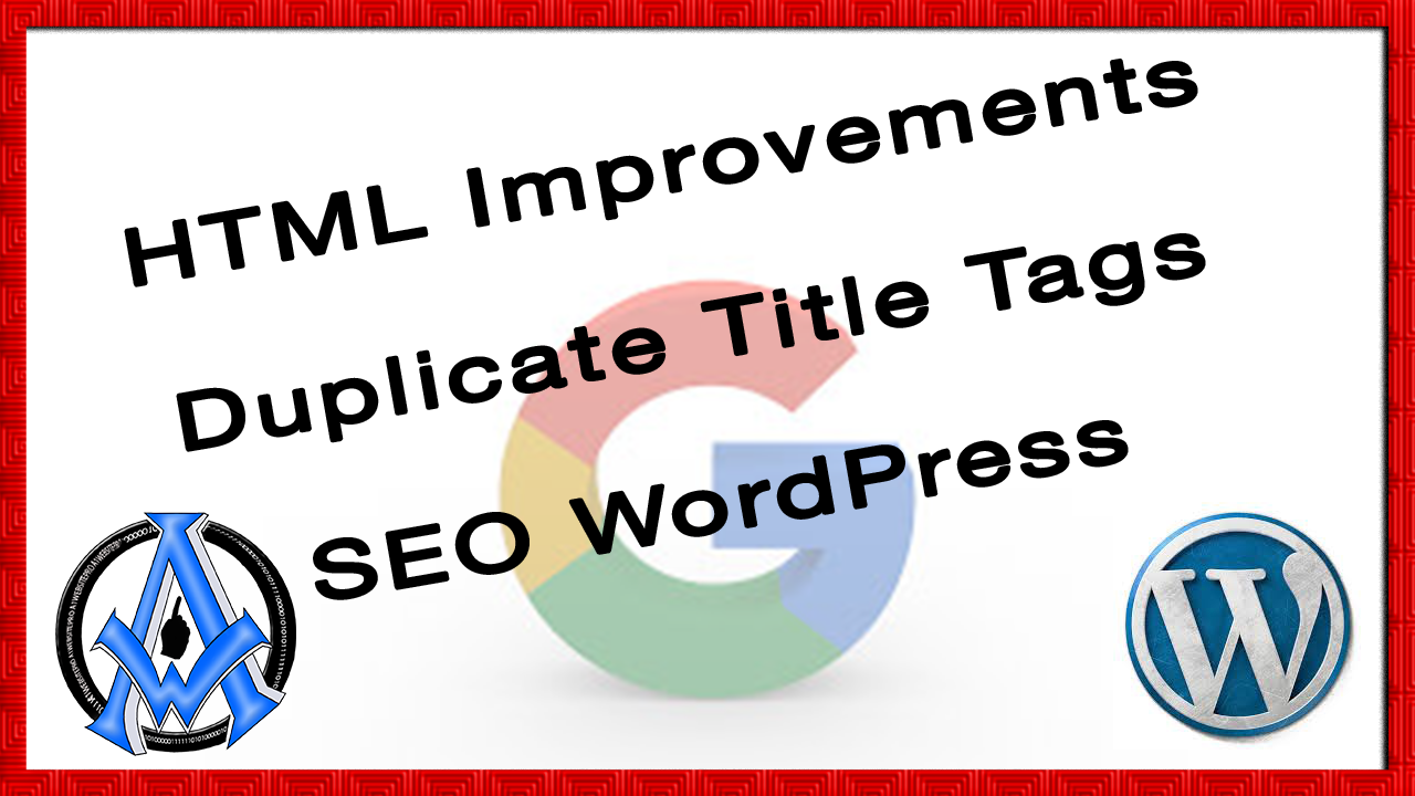 HTML  Improvements Duplicate Title Tags Google Search Console