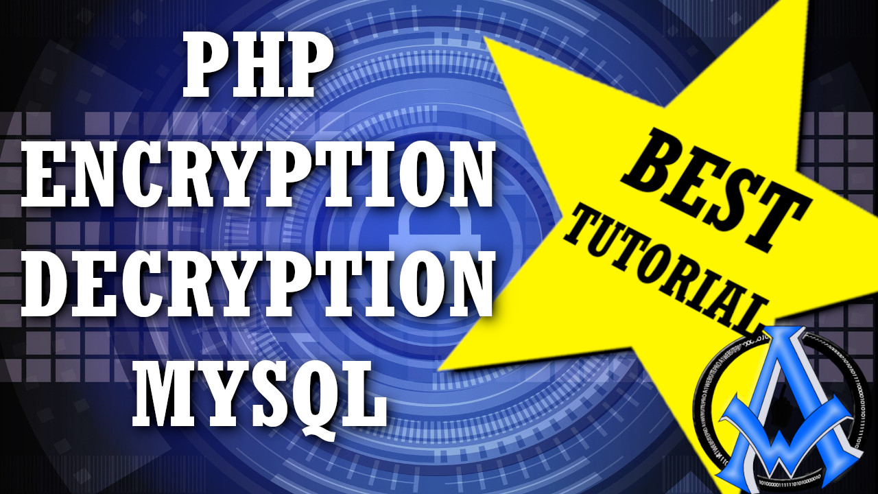 Data Encryption Php MySql Methods Implementation Open SSL Encrypt