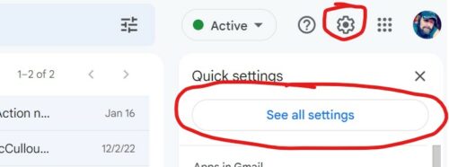 gmail settings