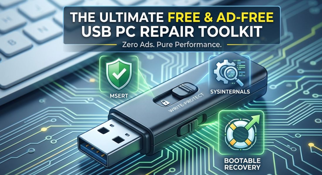 The Ultimate 100% Free, Zero-Ad Usb Pc Repair Toolkit