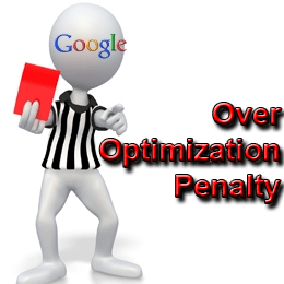 SEO Over Optimization Penalty