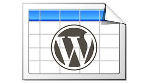 tablepress plugin for wordpress