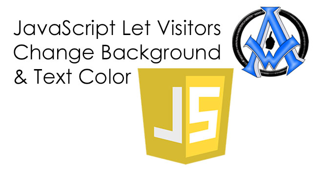 JavaScript Let Visitors Change Background Color