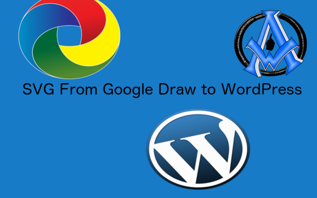 Scalable Vector Graphics in Google Draw and Use In WordPress