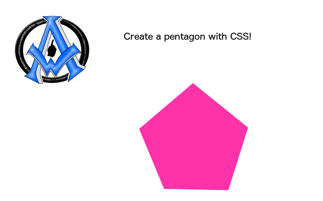 Make a Pentagon in CSS