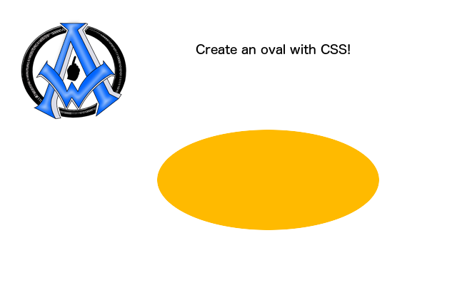 Make an Oval in CSS