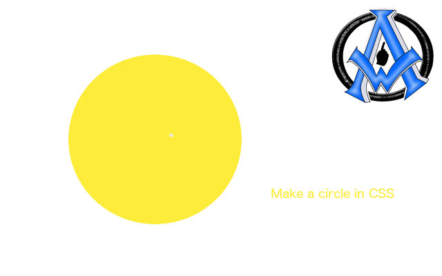 Make a Circle in CSS