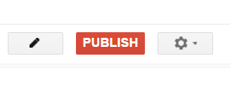 Red Publish Button