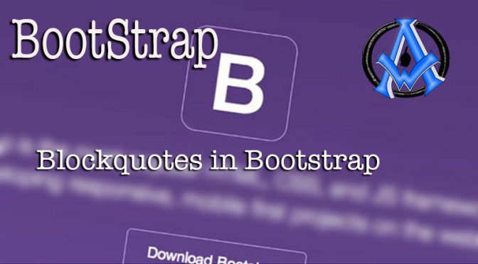 blockquotes-in-bootstrap