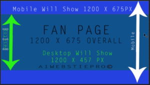 Facebook Fan Page Desktop View Size Of Header Graphic