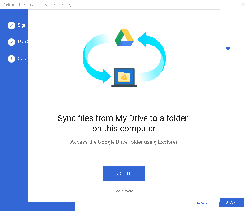google sync drive download