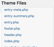 Find header.php to insert font script