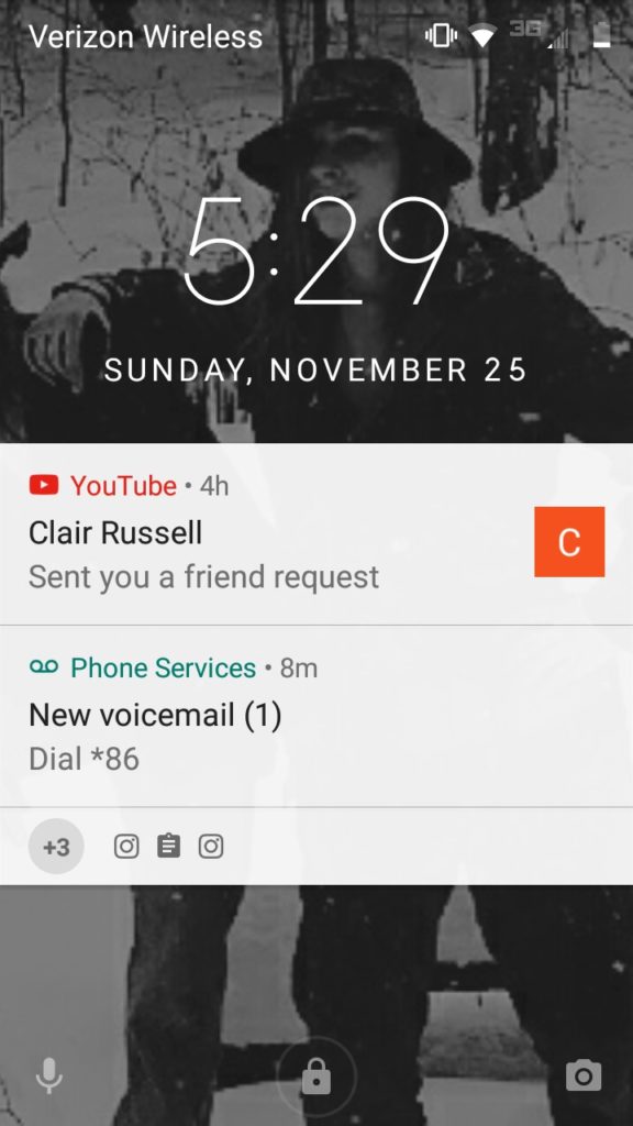 Mobile connection friend request