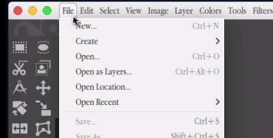 Create Featured Image With GIMP