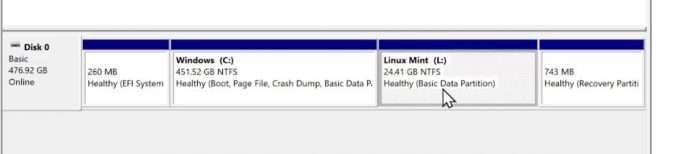 Linux Mint Drive Space