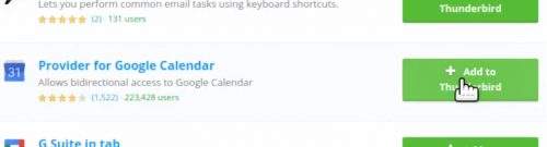 provider for Google Calendar